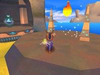 une photo d'Ã©cran de Spyro 2 - Gateway to Glimmer sur Sony Playstation